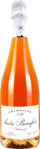 Rose French Champagne Andre Beaufort Ambonnay Grand Cru Rose Brut wine