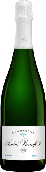 Sparkling French Champagne Andre Beaufort Polisy Brut Reserve wine