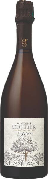 Sparkling French Champagne Cuillier L'Arbre Nature wine