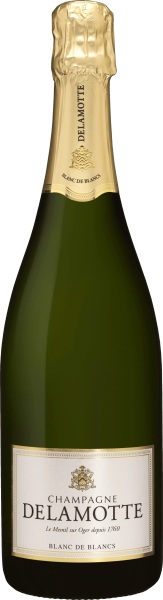 Sparkling French Champagne Delamotte Blanc de Blancs Brut 2018 wine