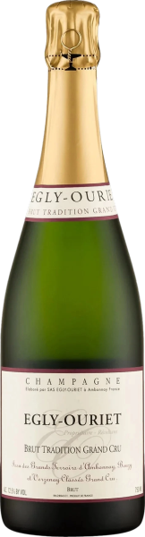 Sparkling French Champagne Egly-Ouriet Tradition Grand Cru wine