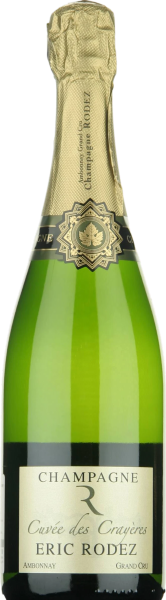 Sparkling French Champagne Eric Rodez Cuvee des Crayeres Ambonnay Grand Cru wine