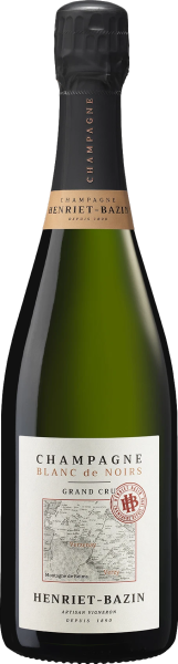 Sparkling French Champagne Henriet Bazin Blanc de Noirs Grand Cru Extra Brut wine