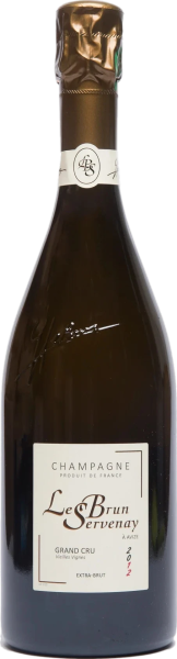 Sparkling French Champagne Le Brun Servenay Grand Cru Vieilles Vignes Blanc de Blancs 2012 wine