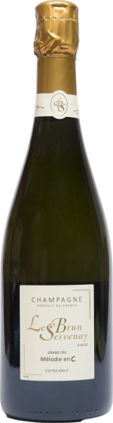 Sparkling French Champagne Le Brun Servenay Melodie en C Blanc de Blancs Grand Cru wine