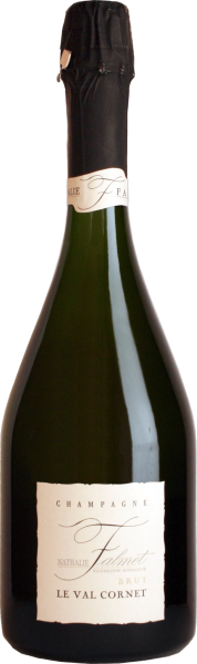 Sparkling French Champagne Nathalie Falmet Le Val Cornet Brut wine